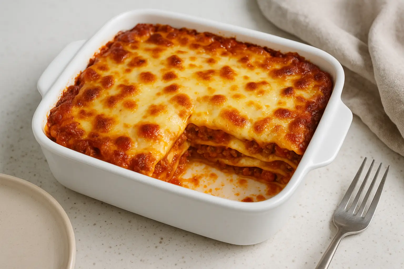 Lasagna in air fryer | 20 min | 5/5 stars | 4 easy steps