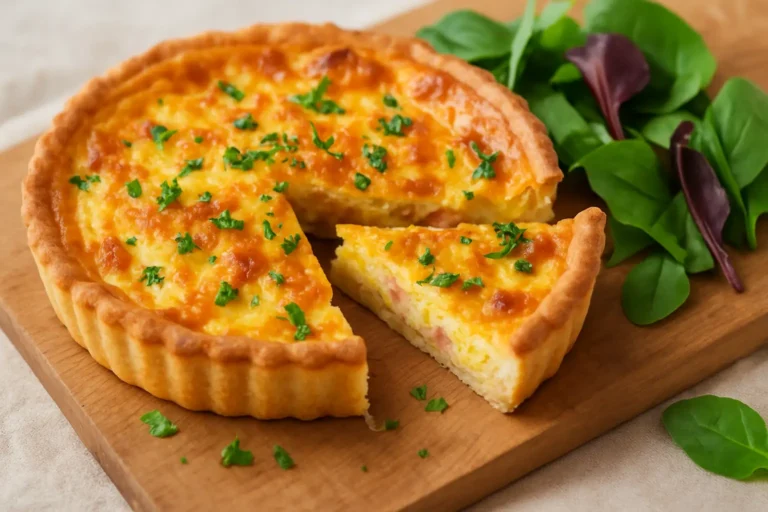 Quiche in air fryer | 18 min cook | 5/5 stars | 4 easy steps